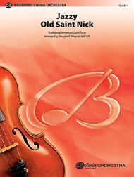 Jazzy Old Saint Nick Orchestra sheet music cover Thumbnail